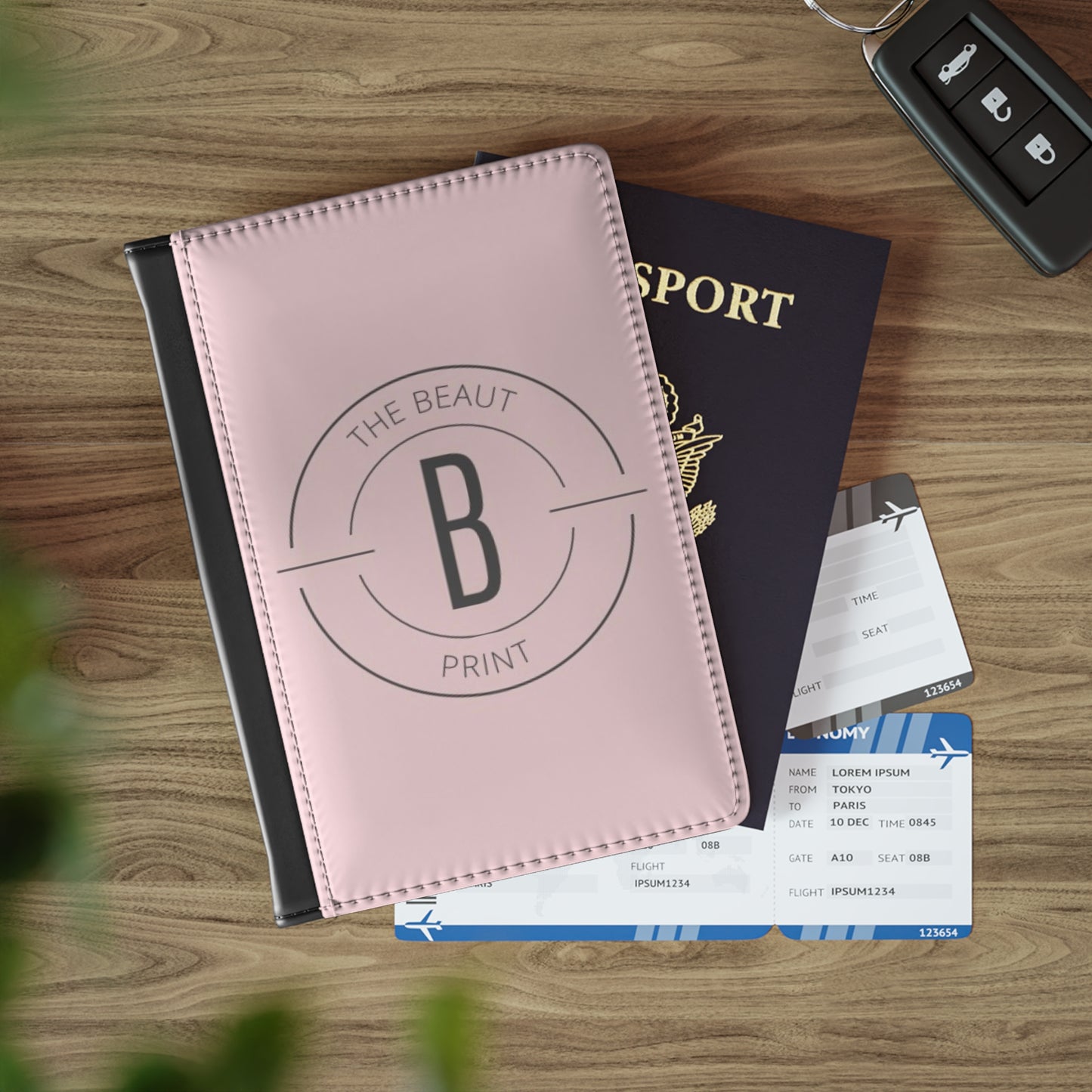 The Beaut Print Passport Cover