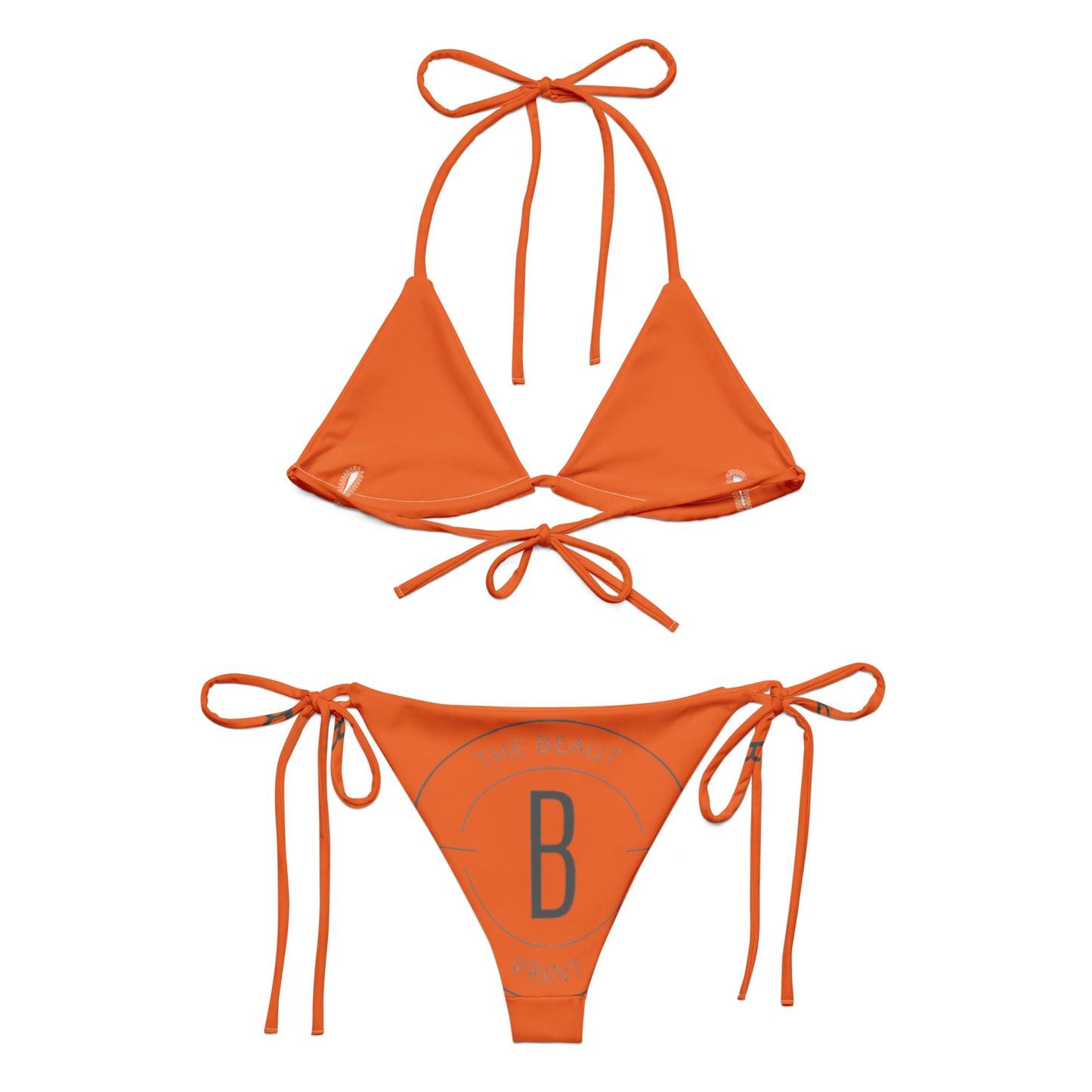 The Beaut Print Big Logo Bikini