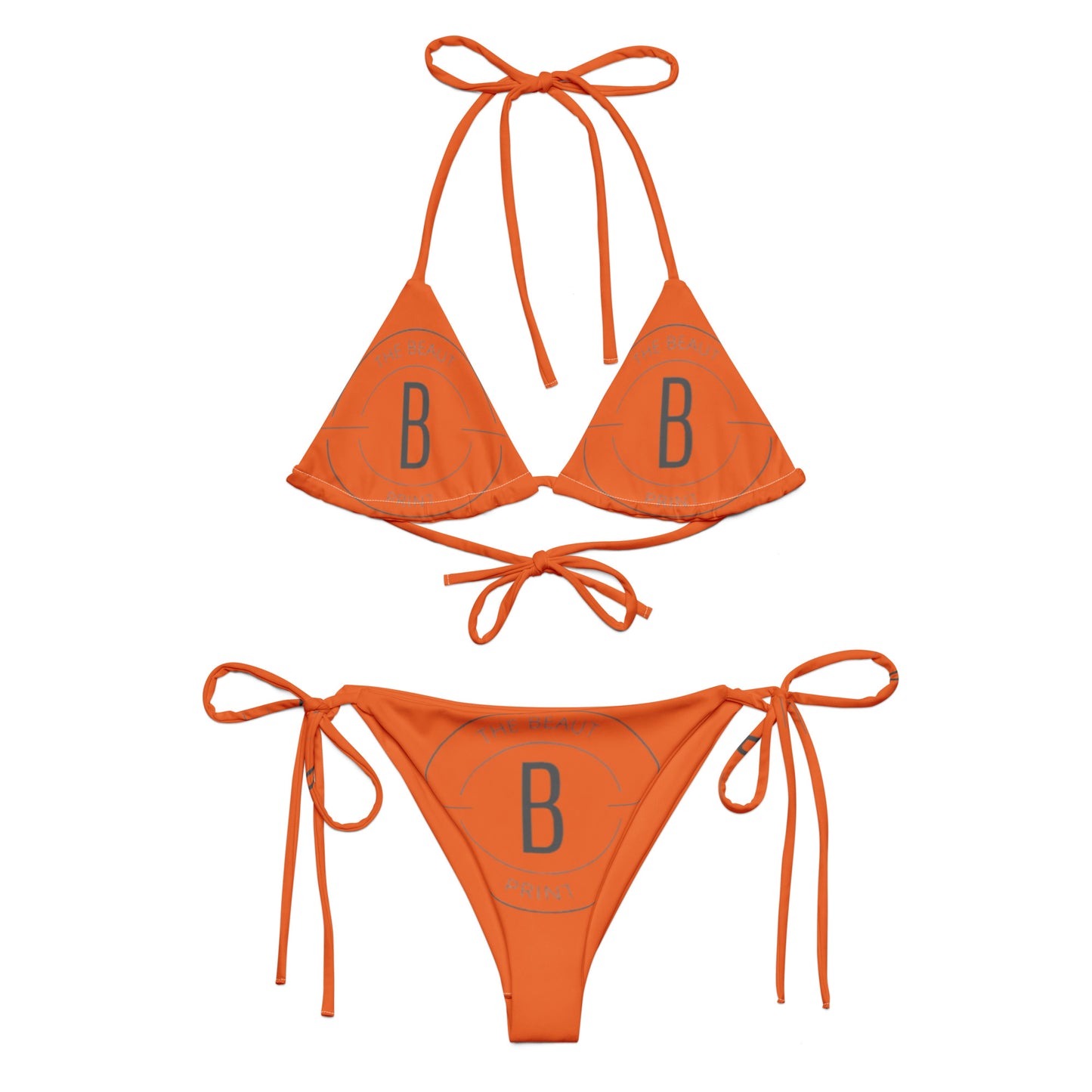 The Beaut Print Big Logo Bikini